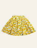 Flower Pleated Skirt - Mini Taylor