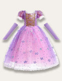 Glitter Rapunzel Party Dress - Mini Taylor