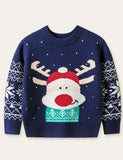 Han Elk Long-Sleeved Sweater - Mini Taylor