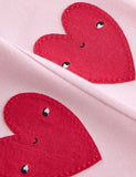 Heart Embroidered Leggings - Mini Taylor