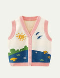 Pastoral Style Cardigan Vest - Mini Taylor