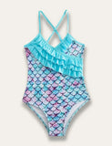 Ruffled One Piece Swimsuit - Mini Taylor