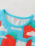 Strawberry Cloud Print Dress - Mini Taylor