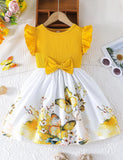 Butterfly Print Dress