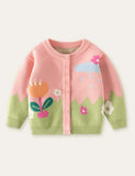 Tulpengarten-Pullover-Cardigan