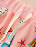 Unicorn Print Sweatpants - Mini Taylor