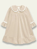 Velvet Long Sleeve Princess Dress - Mini Taylor