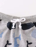 Whale Printed Shorts - Mini Taylor