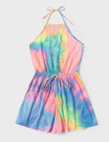 Mom and Me Rainbow Tie-dye Jumpsuit